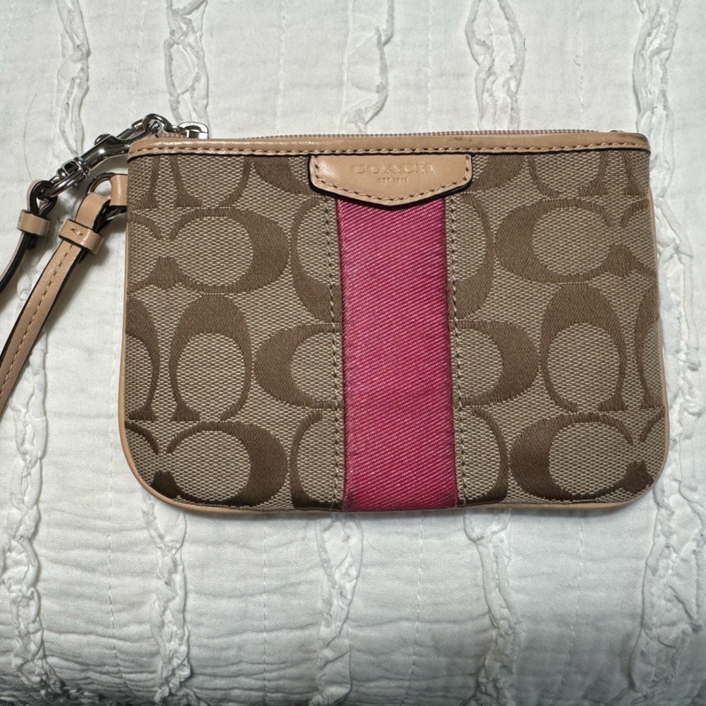 COACH wallet wristlet